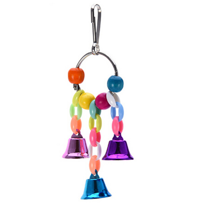 1 tk Linnukella mänguasi Lihtne metallist rippuv papagoi puur Mänguasi, hammustuskindel viirpapagoid Närimismänguasi Papagoi Mänguasi Lindude tarvikud