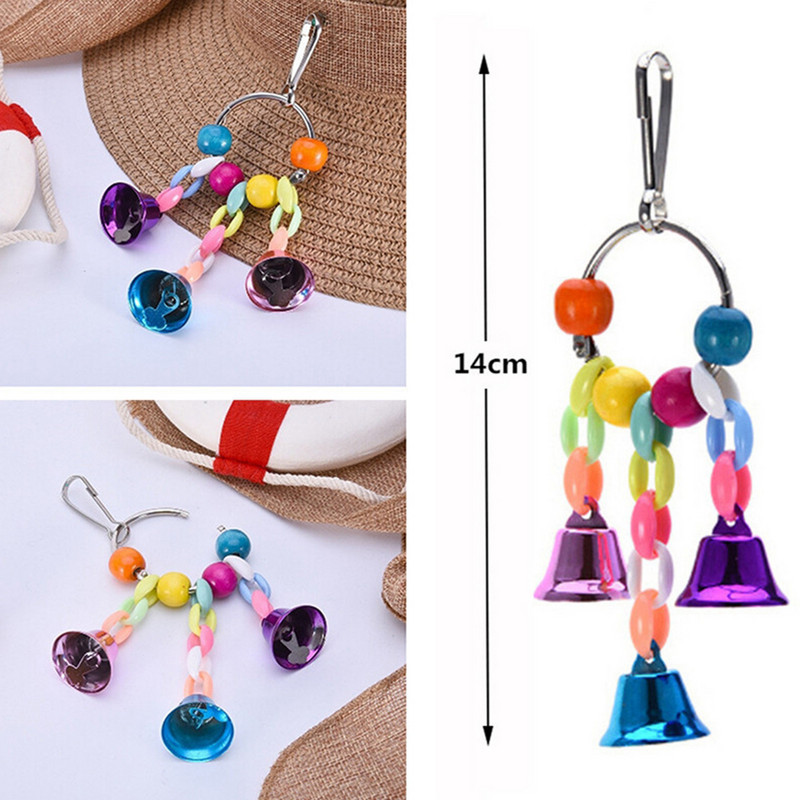 1 tk Linnukella mänguasi Lihtne metallist rippuv papagoi puur Mänguasi, hammustuskindel viirpapagoid Närimismänguasi Papagoi Mänguasi Lindude tarvikud