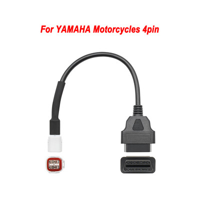 Motobike OBD2 pistikuga mootorratas YAMAHA 3/4Pin Harley jaoks / HONDA 4/6Pin K+CAN köisraudtee/veoauto/Moto OBD 2 pikenduskaabel