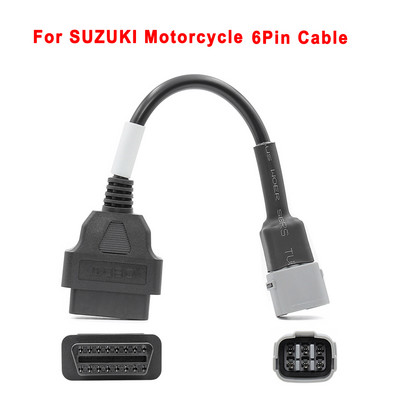 Motocikla OBD2 savienotājs motociklam Harley 6 kontakti YAMAHA 3 kontakti HONDA 4 kontakti Ducati/Suzuki Moto OBD pagarinātāja kabelis