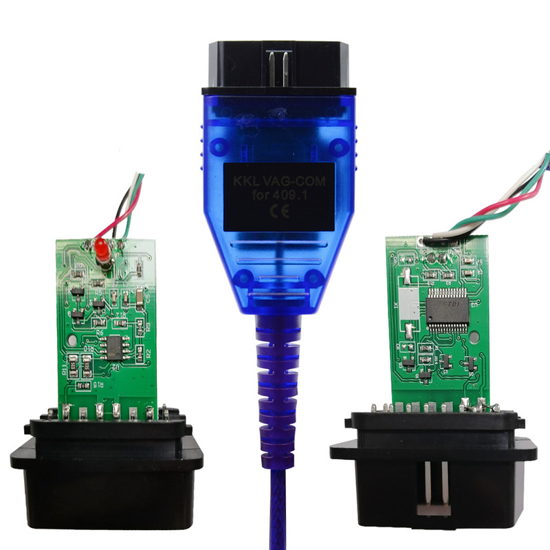 VAG KKL 409 skanneri tööriist VAG-KKL 409 jaoks koos FTDI FT232RL kiibiga Vag 409 kkl OBD2 USB liidese diagnostikakaabli jaoks