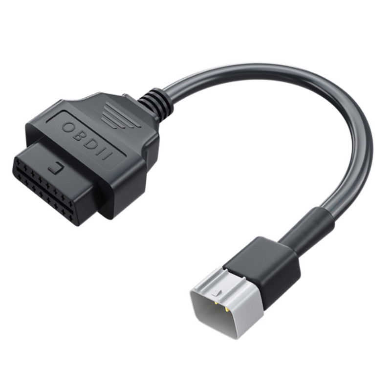 Καλώδιο μοτοσικλέτας OBD για διαγνωστικό καλώδιο 6 ακίδων βύσματος καλωδίου Suzuki 6 ακίδων στο διαγνωστικό εργαλείο προσαρμογέα OBD2 16 ακίδων