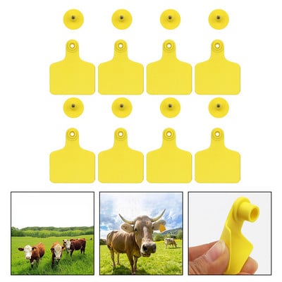 Етикети за уши Говеда Cowblank Животни Овце Животновъдство Свине Кози Аксесоари Идентификация за многократна употреба Calfid Goat Number Фермерски клещи