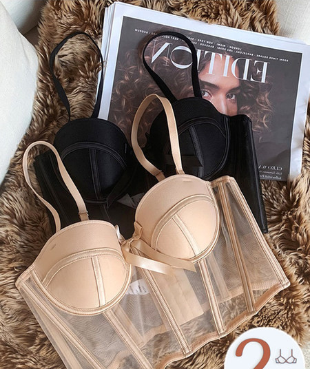 Peenikeste rihmadega naiste korsett