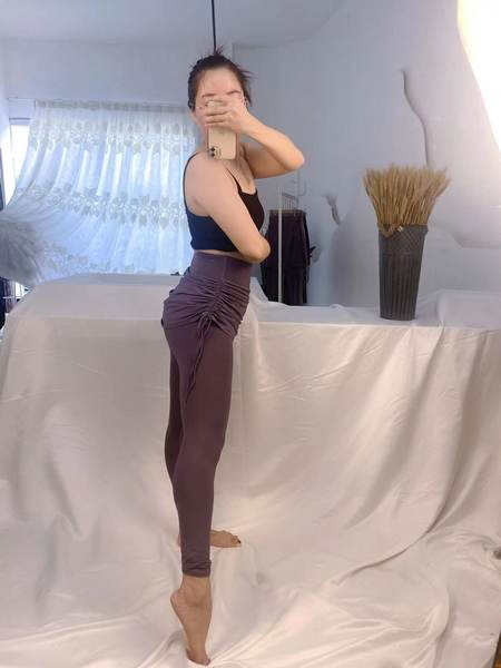 Set casual de jambiere cu talie inalta cu fusta