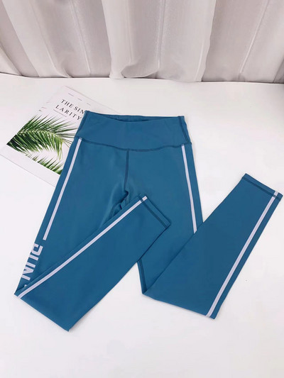 Jambiere sport de damă cu talie înaltă, cu uscare rapidă