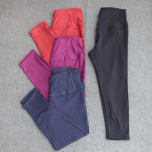 Μονόχρωμο γυναικείο ψηλόμεσο ελαστικό κολάν