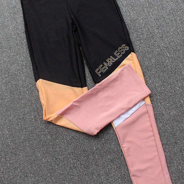 Jambiere sport cu talie înaltă, cu uscare rapidă