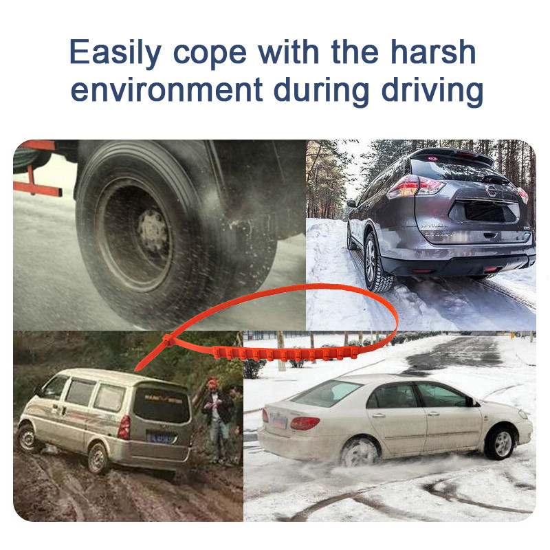 10GAB Sniega ķēdes Nodilumizturīgi Neslīdoši Universālie Sniega Ķēžu Savienojumi Kompaktajām automašīnām SUV Ziemas Sniega Auto riepas Piederumi
