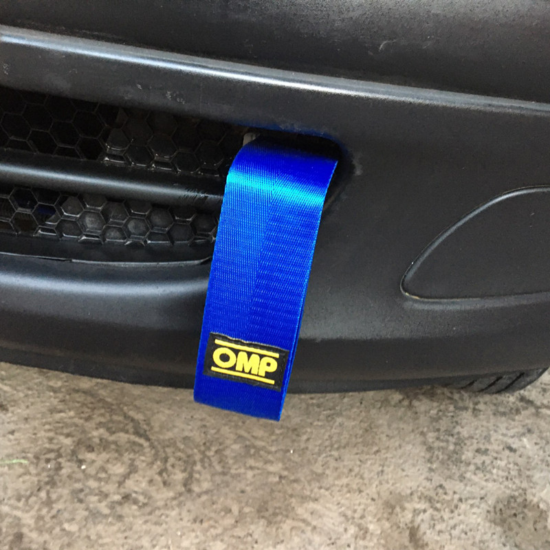 Didelio stiprumo nailoninis vilkimo diržas Universalus automobilių lenktynių vilkimo lynai Automobilių priekabų lynai Automobilių priekabų lynai Buferio priekabos vilkimo diržas