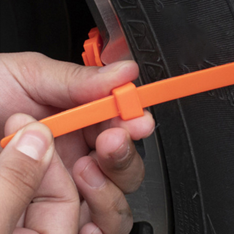 10gab Ziemas pretslīdes automašīnu riteņu riepas sniega ķēdes ziemas riepu riteņi ķēdes sniega sniega ledus dubļu ceļa