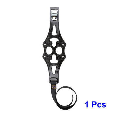 1 τμχ/σετ Αντιολισθητική ασφάλεια αυτοκινήτου Αλυσίδες TPU με διπλή πόρπη Χειμερινές αλυσίδες οδικής ασφάλειας ελαστικό Snow Snap Skid Wheel αλυσίδες