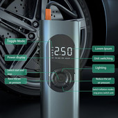 Afișaj digital inteligent, cu dublă utilizare, montat pe vehicul, umflator ridicat, pompă portabilă, umflare anvelope, pompă de umflare G5I1