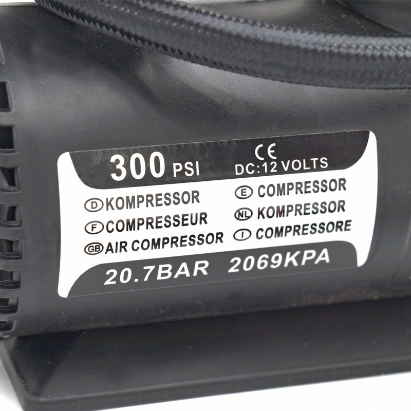 Портативный автомобильный воздушный компресор 12 В, Электрический автомобильный воздушный насос, насос для шин Pumb, αυτοκίνητο