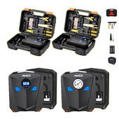 Auto õhupump 120W 12V digitaalne ekraan Led Light kaasaskantav rehvipump Nutikas rehvi täitmine autodele mootorratastele jalgratastele