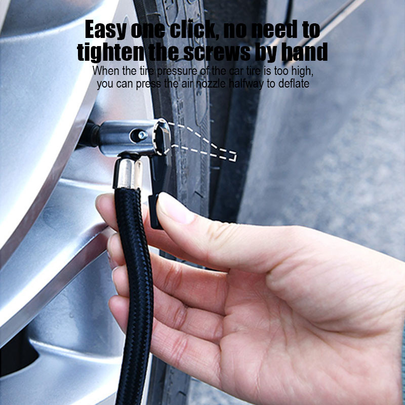 Auto õhupump 120W 12V digitaalne ekraan Led Light kaasaskantav rehvipump Nutikas rehvi täitmine autodele mootorratastele jalgratastele