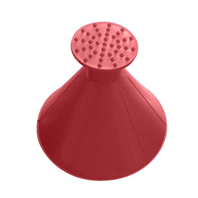 Pachet de 2 lopeți pentru zăpadă mașină fereastră magică parbriz mașină racletă de gheață în formă de dispozitiv de îndepărtare a zăpezii instrument de dezghețare con dezghețare instrument pâlnie mașină