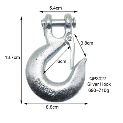 8 mm * 15 m sintetinės gervės lynas, vilkimo automobilis, 4x4 priedai, visureigio priekabos diržo trūkimo stiprumas, maksimalus 20500LBS, skirtas keturračiams visureigiams