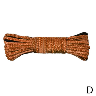 7700 naela elektriline vintsi köis Nailontross, ülitugev kiudköis 6 mm x 15 m auto pukseerimisköis Pukseerimisrihm Autotarvikud 10 000/12 000 naela