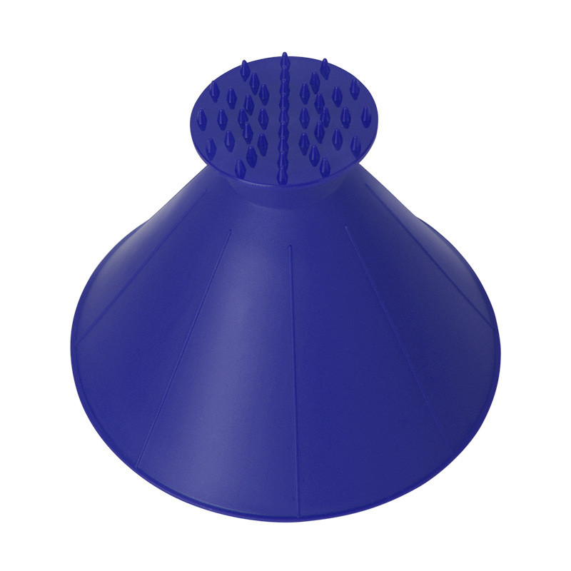 Iarnă Auto Fereastră Magică Mașină Parbriz Racletă pentru gheață Pâlnie În formă de Pâlnie Dispozitiv de îndepărtare a zăpezii Dezghețator Instrument de con pentru răzuit O rotundă