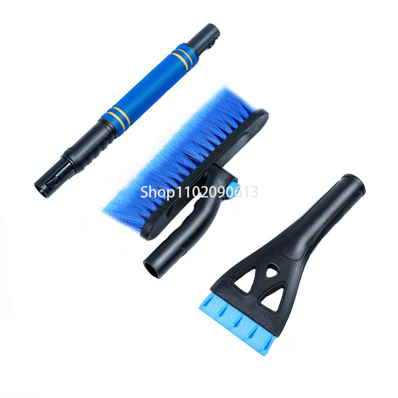 Talvekaupade lumekoristuskühvel 3-ühes pikendatav esiklaas esiklaas lumekoristuskühvel Jääkaabits lumehari automaasturile