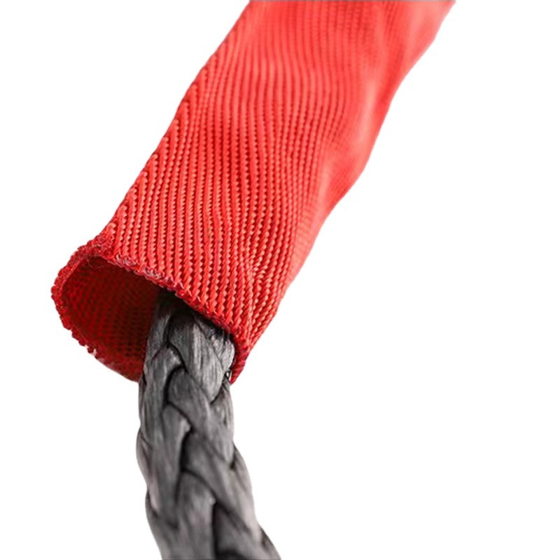 Frânghie de remorcare acționată de 9MM * 6M, de înaltă rezistență, 4x4, Vehicul de teren blocat, cablu de remorcare de salvare, fibră de nailon, ATV UTV sintetică