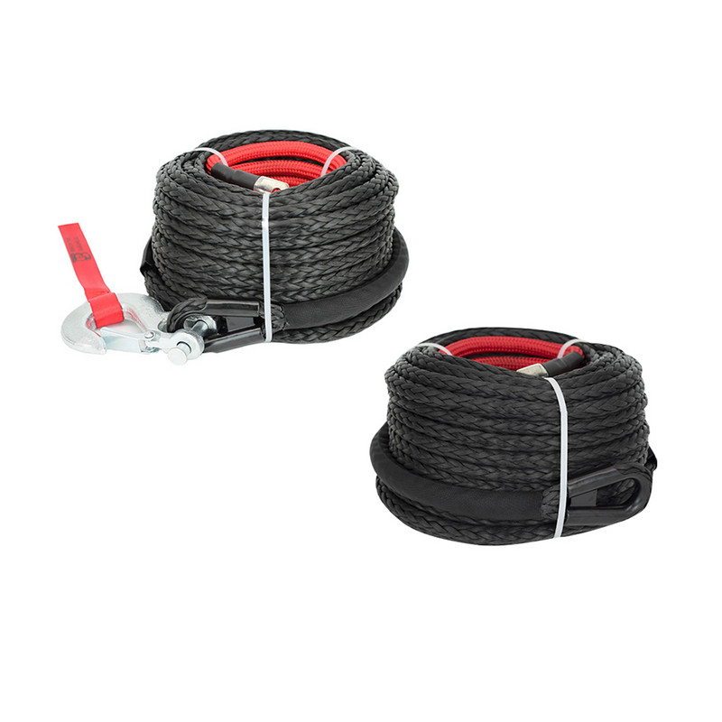13 mm * 25 m 12 mm * 28 m sintetinės gervės lynas, vilkimo automobilis 4x4 visureigio priekabos diržo trūkimo stiprumas, maksimalus 20500 LBS, skirtas keturračiams visureigiams