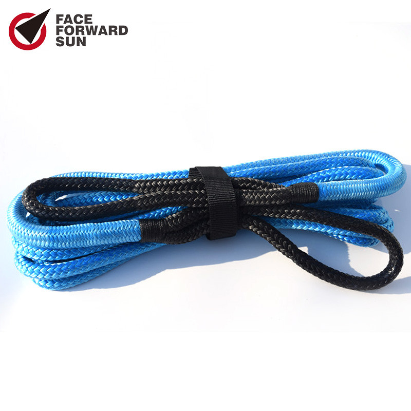 Tasuta kohaletoimetamine 12 mm * 6 m kineetiline taastamisköis, energiataastusköis, topeltpunutud nailonköis 4X4 OFF ROAD jaoks