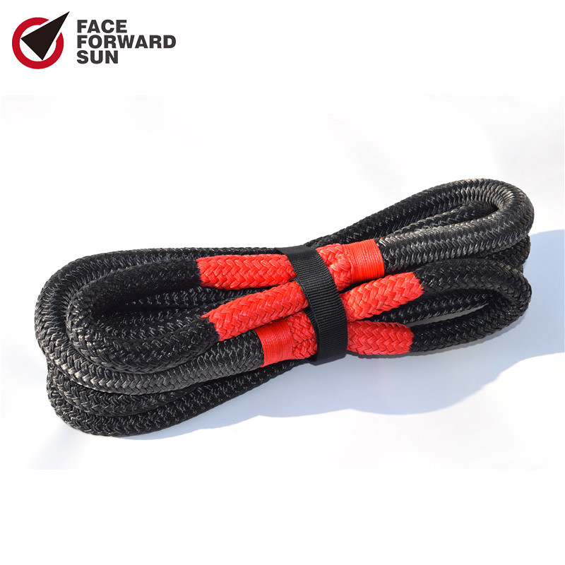 Tasuta kohaletoimetamine 12 mm * 6 m kineetiline taastamisköis, energiataastusköis, topeltpunutud nailonköis 4X4 OFF ROAD jaoks