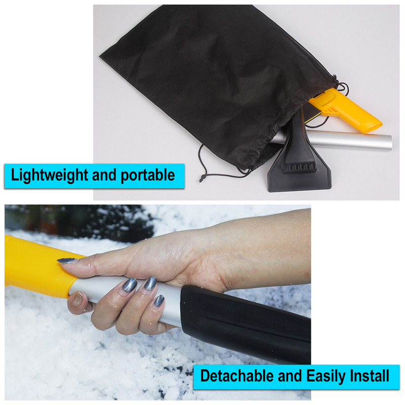 Uus stiil auto EVA lumelabidas multifunktsionaalne lumelabidas pikk varras jäätõrjeks jääpühkimise tööriist talveks lumeeemaldushari