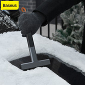 Baseus auto jääkaabits kiirpuhastus lumekoristus auto esiklaasi akende lumepuhastus kaabitsa tööriist auto jäämurdja lumelabidas