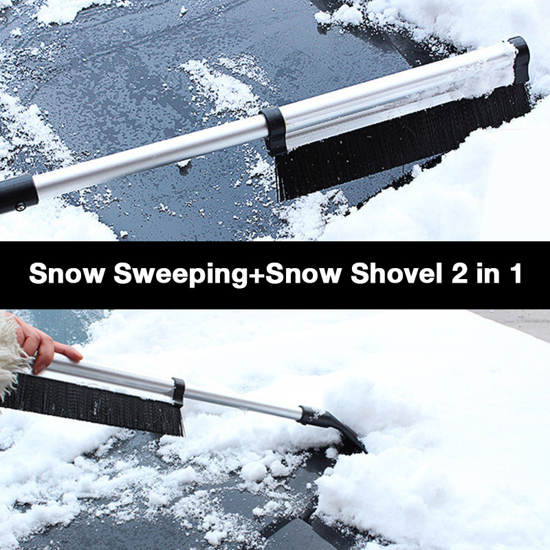 Βούρτσες χιονιού καθαρισμού παρμπρίζ αυτοκινήτου SEAMETAL Snow Ice Scraper Frost Remover Auto Windshield Cleaner Βούρτσες χιονιού για χειμερινά αξεσουάρ αυτοκινήτου