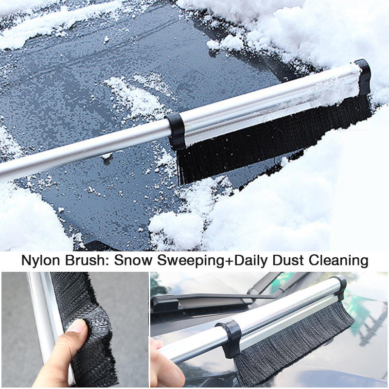 Βούρτσες χιονιού καθαρισμού παρμπρίζ αυτοκινήτου SEAMETAL Snow Ice Scraper Frost Remover Auto Windshield Cleaner Βούρτσες χιονιού για χειμερινά αξεσουάρ αυτοκινήτου