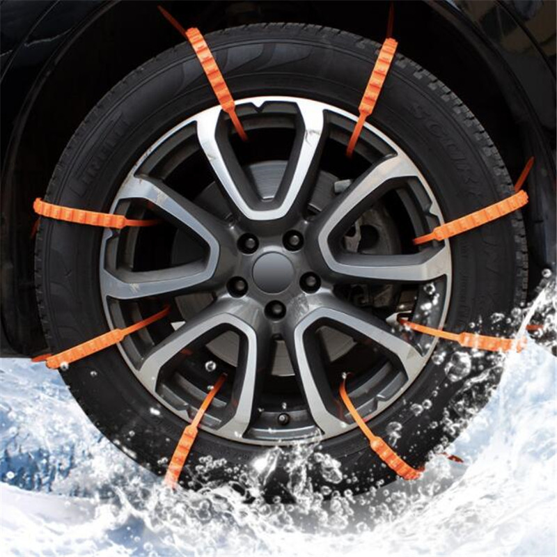 Car Universal Mini Χειμερινά Ελαστικά Τροχοί Αλυσίδες Χιονιού Αντιολισθητικό Autocross Αξεσουάρ Αυτοκινήτου εξωτερικού χώρου 10 τμχ/σετ
