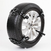 1PC Automašīnas Sniega Ķēdes Auto Pretslīdēšanas Drošība Divkāršās sprādzes TPU Ķēdes Ziemas Ceļa Drošība Riepa Sniega Snap Skid Riteņu ķēdes