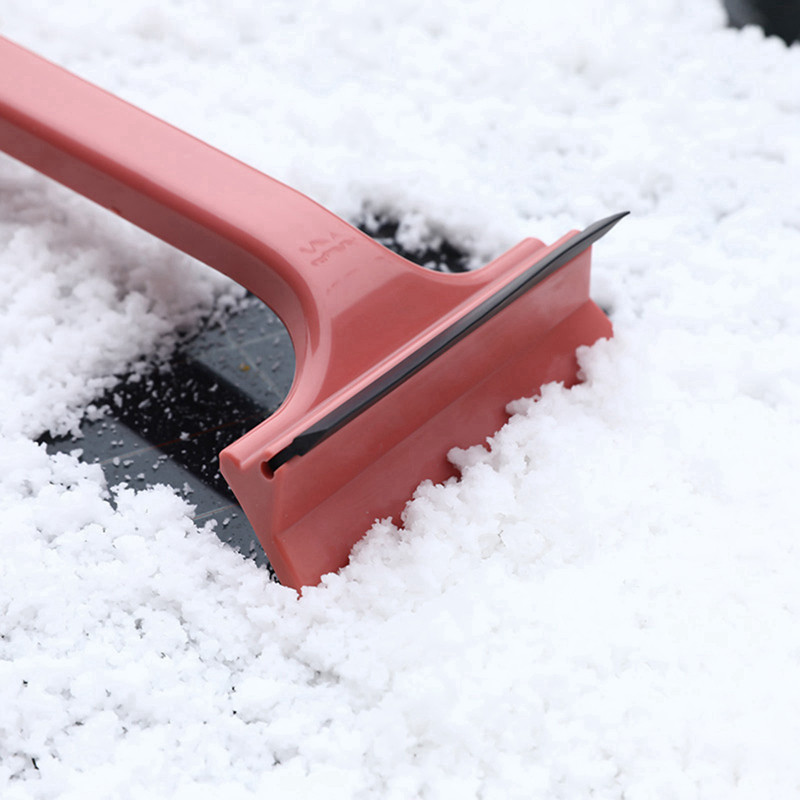Racletă de gheață reglabilă multifuncțională pentru mașină 2 în 1 Dispozitiv de îndepărtare a gheții telescopic retractabil pentru parbriz automat de iarnă Lopată de zăpadă