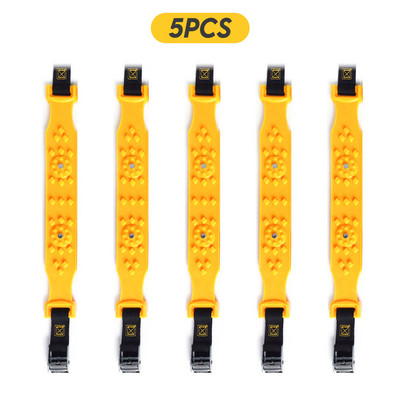 5/10Pcs Χειμερινό ελαστικό αυτοκινήτου Αντιολισθητική αλυσίδα ελαστικών Αντιολισθητική αλυσίδα συρματόσχοινου τροχού Αλυσίδα χιονιού για αυτοκίνητο SUV VAN Τροχός εξωτερικού χώρου έκτακτης ανάγκης