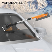 SEAMETAL automašīnu sniega tīrīšanas lāpsta Sniega slota EVA pagarināms ledus atkausēšanas ledus slaucīšanas rīks Sniega birste Ledus skrāpis sniega tīrīšanas piederums