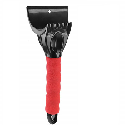 Καθαριστικό παρμπρίζ παρμπρίζ αυτοκινήτου φορτηγού αυτοκινήτου Πλαστική επίστρωση αντιολισθητική λαβή Μεταλλική λεπίδα τραχύ χιόνι πάγου