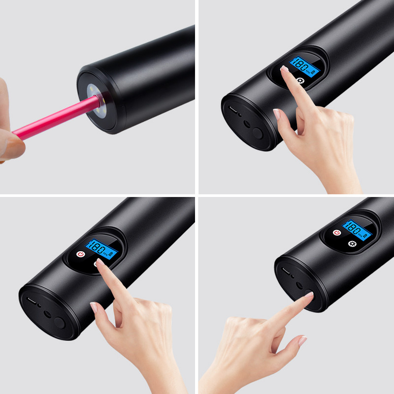 VSTM 12V 150PSI bežična ručna zračna pumpa za napuhavanje automobilskih guma LCD digitalna punjiva za motocikle u hitnim slučajevima