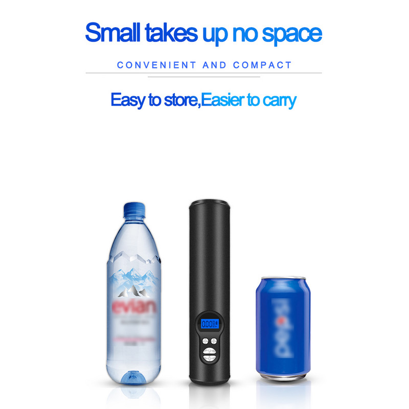 150PSI Pumpa za gume za automobile LED rasvjeta Pumpa za gume za napuhavanje Prijenosni zračni kompresor za automobile Kotači Gume za bicikle Električni