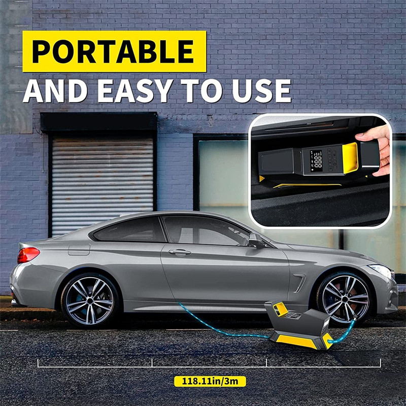 Autorehvi pumba õhupump 150 PSI elektriline USB kaasaskantav õhukompressor Digitaalne autorehvi täitur jalgratta 12 V kiireks täitmiseks