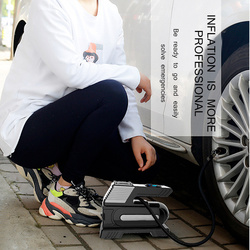 Pompă pentru anvelope auto Pompă de aer pentru anvelope multifuncțională Pompă de aer electrică pentru mașină Pompă de aer electrică fără fir pentru mașină Motocicletă Bicicletă