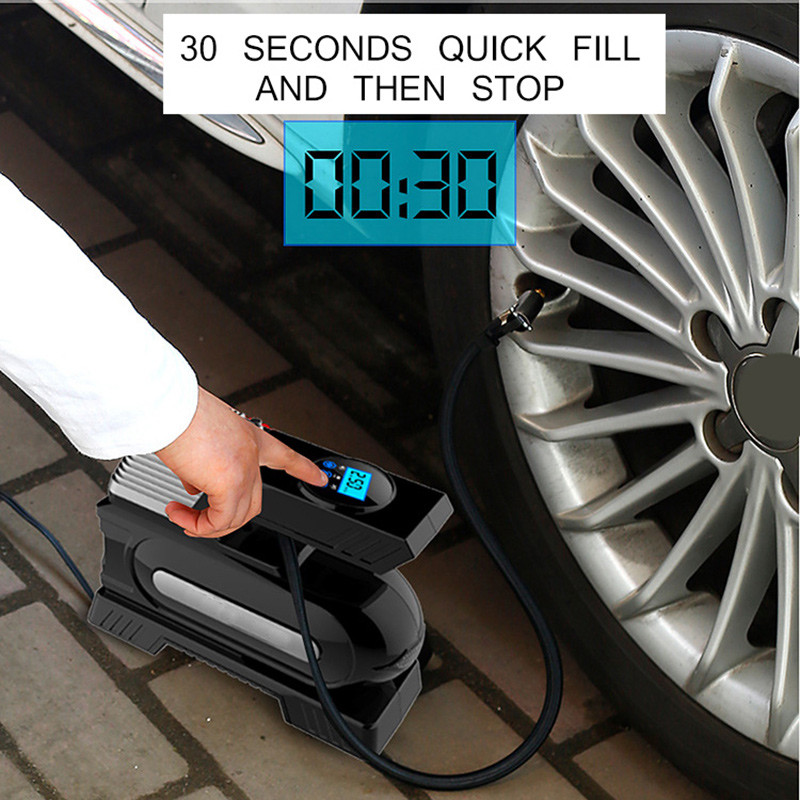 Pompă pentru anvelope auto Pompă de aer pentru anvelope multifuncțională Pompă de aer electrică pentru mașină Pompă de aer electrică fără fir pentru mașină Motocicletă Bicicletă