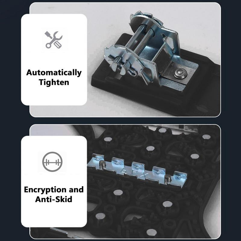 Automobilių padangų grandinė | Automobilių padangų vikšrinė neslystanti grandinė | Universali oro sąlygoms atspari padangų sniego grandinė, skirta automobiliams visureigiams