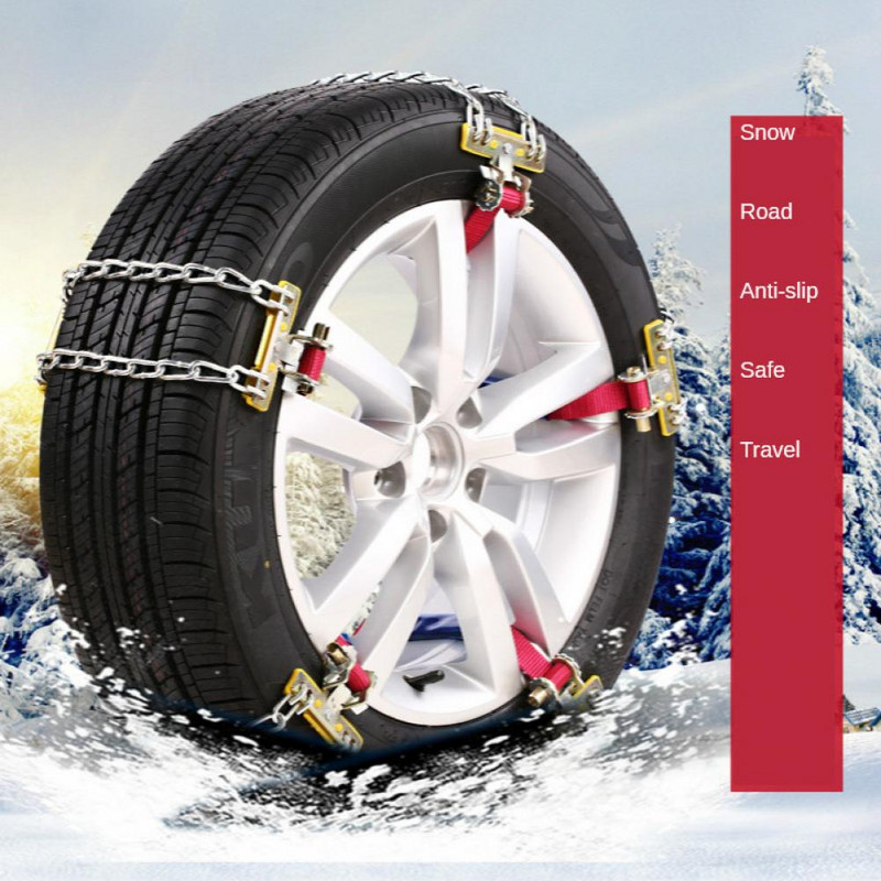 Lanac kotača Otporan na habanje Jednostavna instalacija Lanac protiv proklizavanja automobilske gume od manganskog čelika za kamione Dodatna oprema