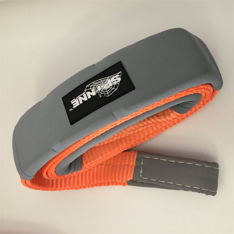 Universaalne auto pukseerimisrihm puu pagasiruumi kaitse 3M 12 tonni murdejõuga 4WD maastikul snatch rihma vintsi pikenduse taastamise tööriistad