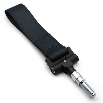 Σχοινί γάντζου ρυμούλκησης με ιμάντα ρυμούλκησης Universal DepoTuning για Δαχτυλίδι ρυμουλκούμενου αυτοκινήτου BMW European Car Μπλε/Κόκκινο/Μαύρο