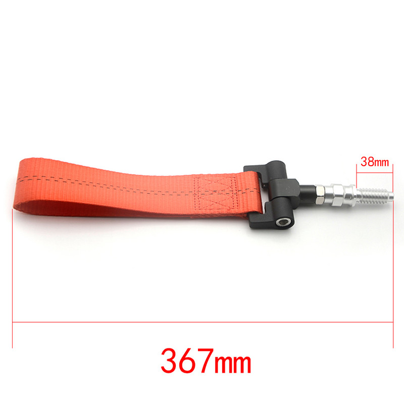 Σχοινί γάντζου ρυμούλκησης με ιμάντα ρυμούλκησης Universal DepoTuning για Δαχτυλίδι ρυμουλκούμενου αυτοκινήτου BMW European Car Μπλε/Κόκκινο/Μαύρο