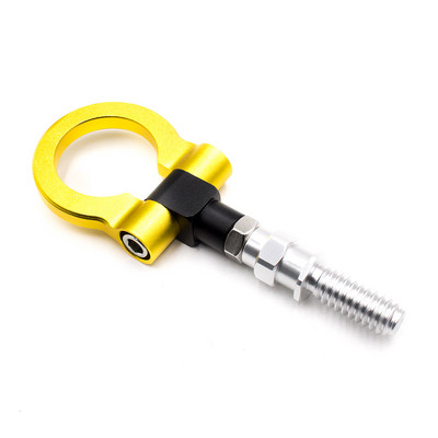 CNSPEED Universal Racing Tow Hook Μπροστινό πίσω για BMW European Cars Ρυμουλκούμενες ράβδοι ρυμούλκησης (Bule Red χρυσό Μαύρο Ασημί) YC100397